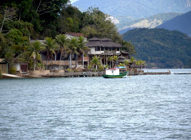 Outside the Bay of Paraty
