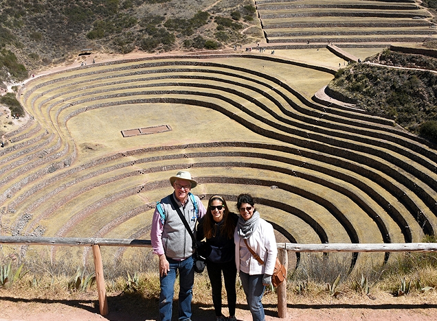 Moray Inca terraces near Machu Picchu