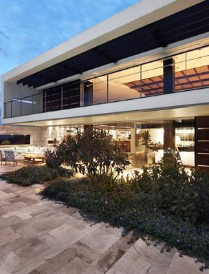 Celebrate in an architecturally striking Brazilian beach villa